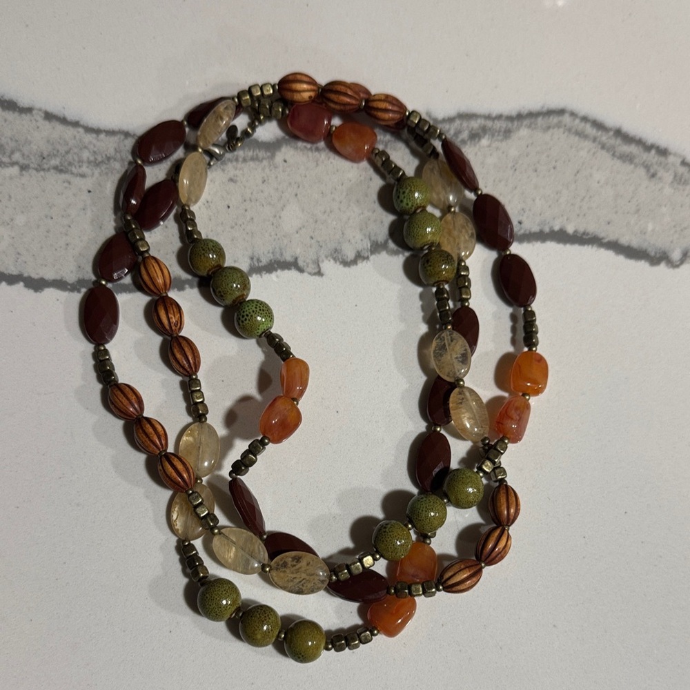 Premier Designs Multicolor Beaded Necklace